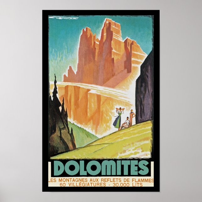 Dolomites Poster (Front)