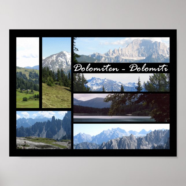 Dolomites Poster (Front)