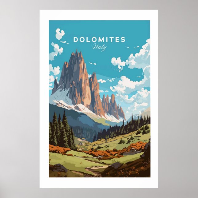 Dolomites Poster (Front)