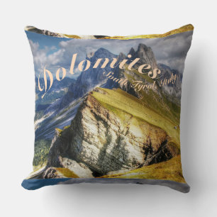 Dolomites South Tyrol Italy Cushion