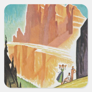 Dolomites Square Sticker