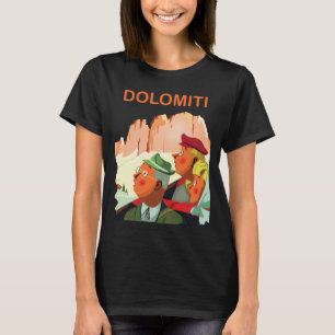 Dolomiti Italy Alps Mountain Travel T-Shirt