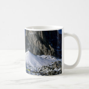 Dolomiti mountains, the Alps Winter Coffee Mug