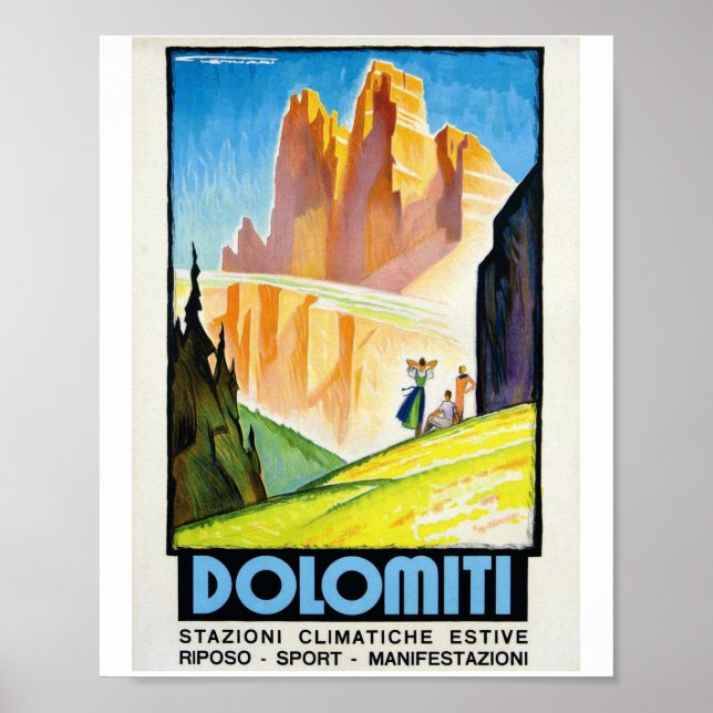 DOLOMITI POSTER (Front)