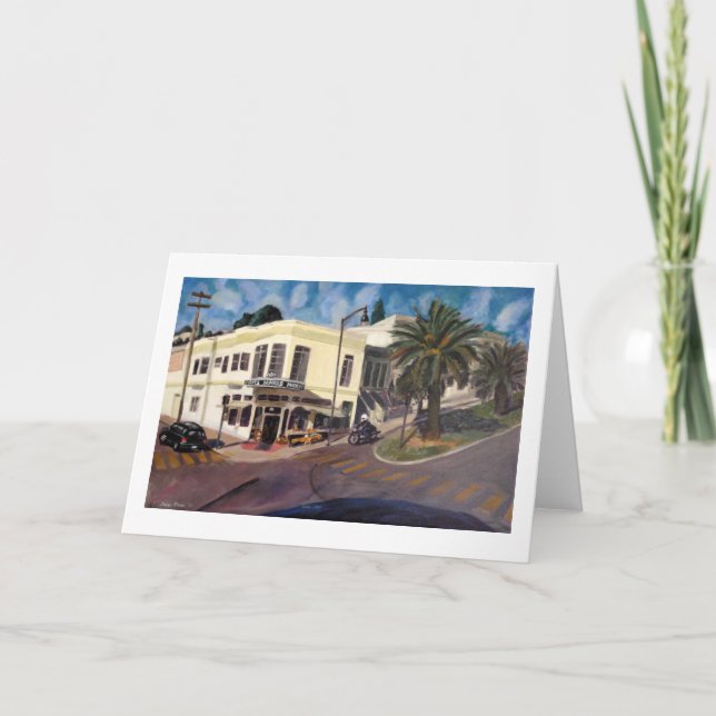 "Dolores at 22nd Street" by Trina Chow Card (Front)