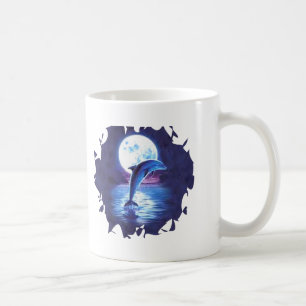 dolphin-8 coffee mug