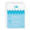 Dolphin and Ocean Waves Invitation Card