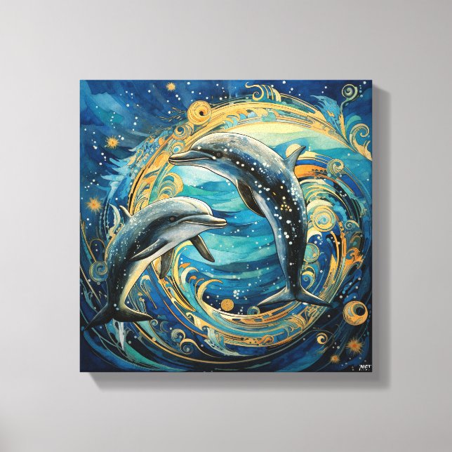 Dolphin Art Print (Front)