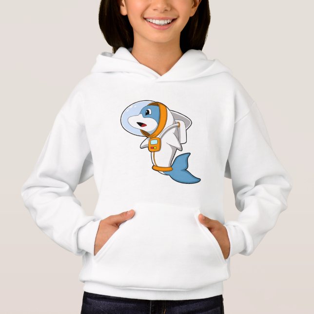 Dolphin as Astronaut with Costume (Front)
