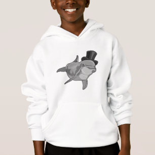 Dolphin as Gentleman with Top hat