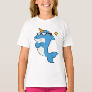 Dolphin as Unicorn with Glasses.PNG T-Shirt