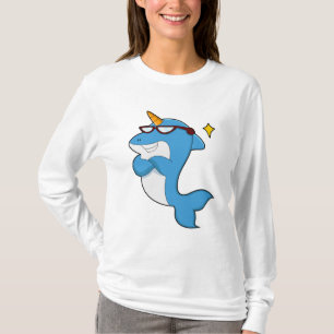 Dolphin as Unicorn with Glasses.PNG T-Shirt