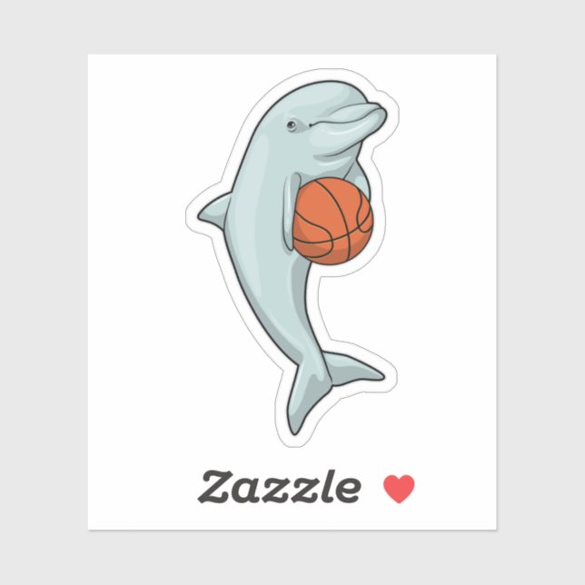 Dolphin at Basketball Sports (Sheet)