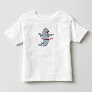 Dolphin at Endurance training with Fitness tires.p Toddler T-Shirt
