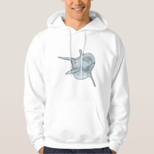 Dolphin at Swimming Hoodie