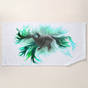 Dolphin Baby Beach Towel