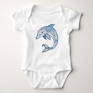 Dolphin Baby Bodysuit