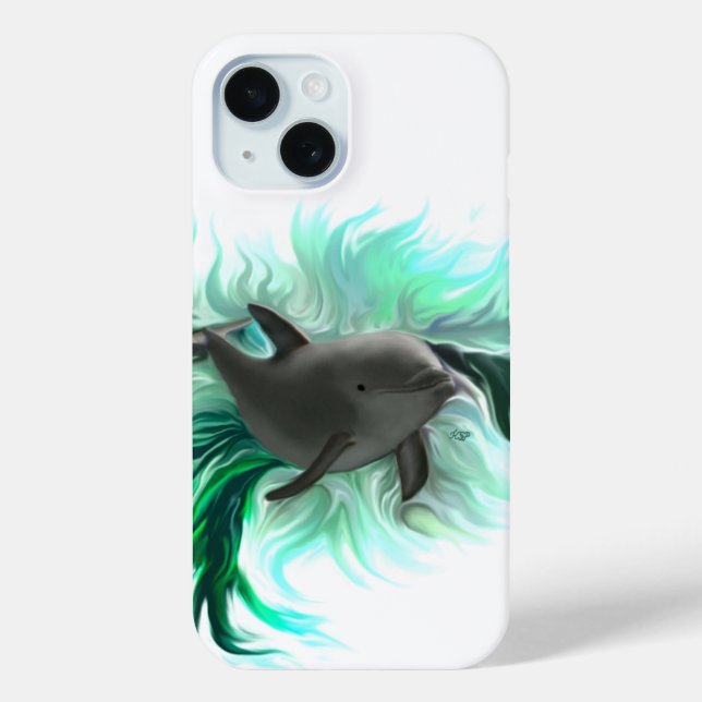 Dolphin Baby Case-Mate iPhone Case (Back)