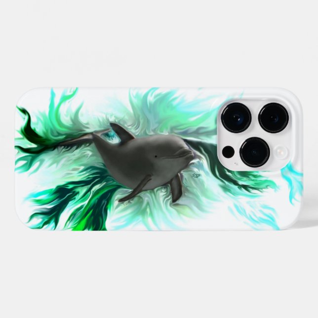 Dolphin Baby Case-Mate iPhone Case (Back (Horizontal))