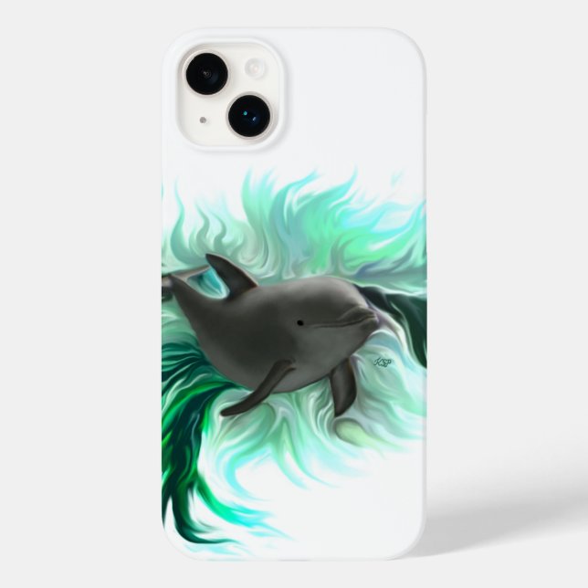 Dolphin Baby Case-Mate iPhone Case (Back)