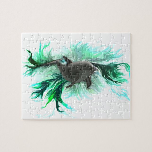 Dolphin Baby Jigsaw Puzzle (Horizontal)