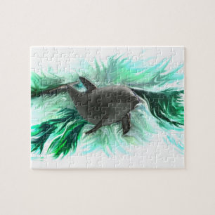dolphin baby jigsaw puzzle