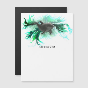 Dolphin Baby Magnetic Invitation