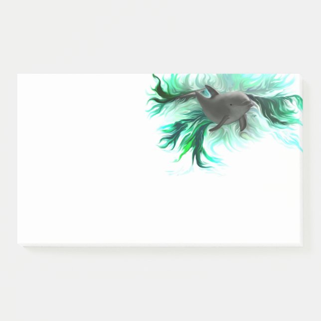 Dolphin Baby Post-it Notes (Front)