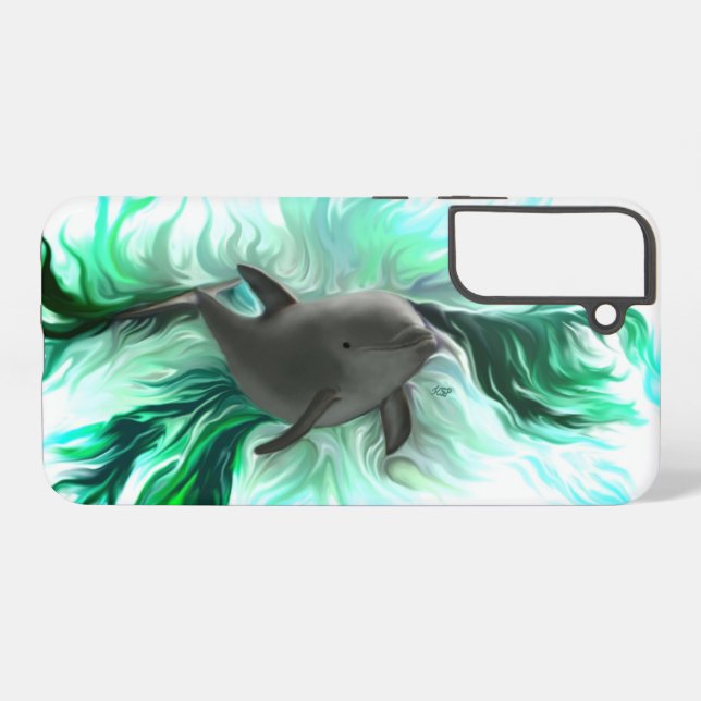 Dolphin Baby Samsung Galaxy S22+ Case (Back Horizontal)