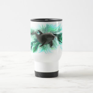 Dolphin baby travel mug