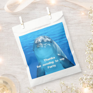 Dolphin Birthday Backyard Pool Party Favour Bags