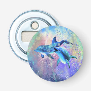 Dolphin Bottle Opener Magnet