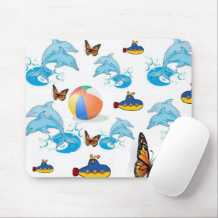 Dolphin Butterfly Mouse Pad! Mat