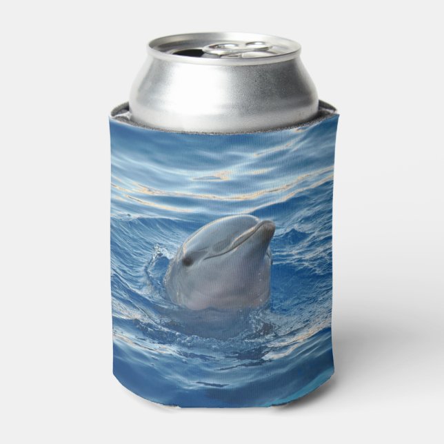 Dolphin Can Cooler (Can Front)