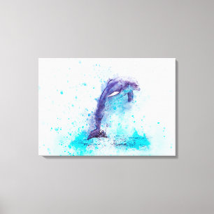Dolphin Canvas Print