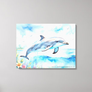 Dolphin Canvas Print