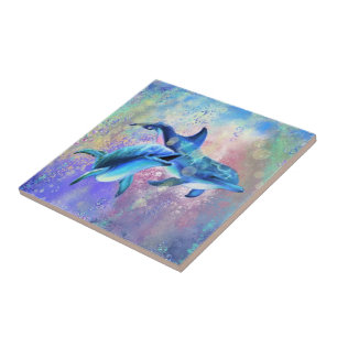 Dolphin Ceramic Tile