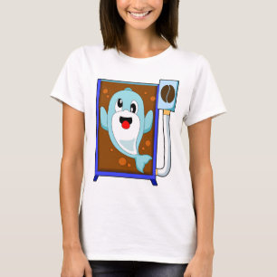 Dolphin Coffee bean Coffee T-Shirt