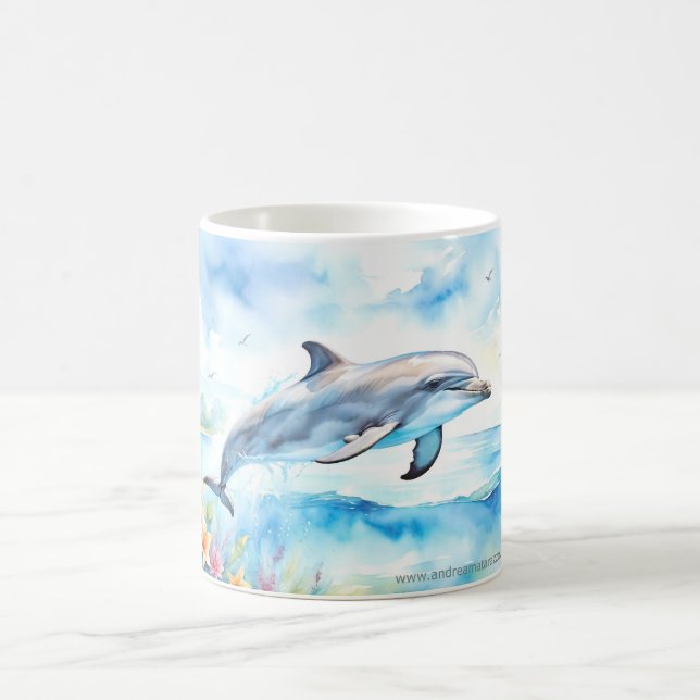 Dolphin Coffee Mug (Center)