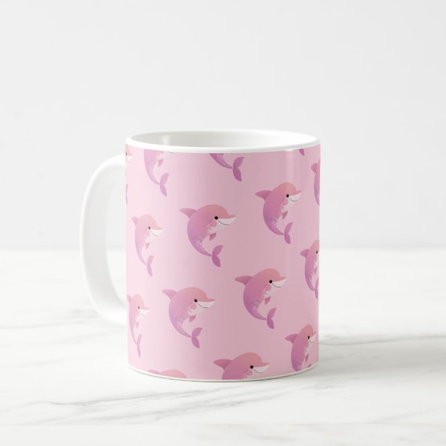 Dolphin Coffee Mug (Front Left)