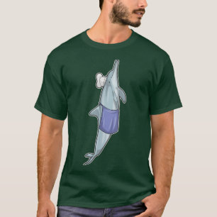 Dolphin Cook Chef hat Cooking apron  T-Shirt
