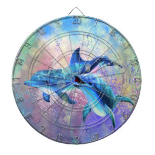 Dolphin Couple - Beautiful Dartboard