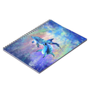 Dolphin Couple - Beautiful Notebook