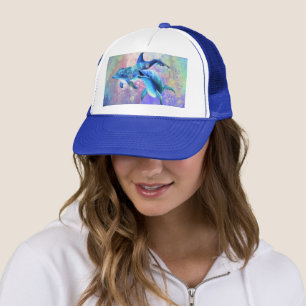 Dolphin Couple - Beautiful Trucker Hat