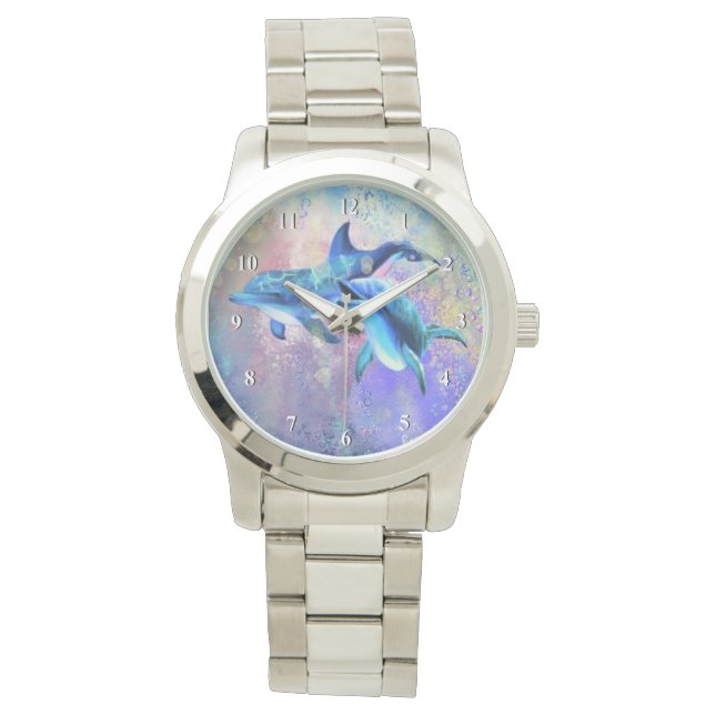 Dolphin Couple Watch (Front)