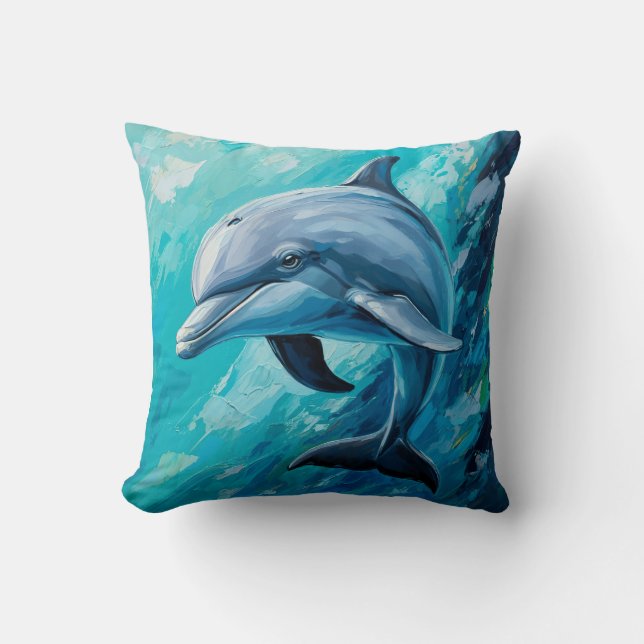 dolphin cushion (Front)