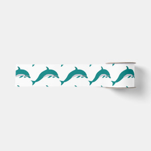 Dolphin Custom Grosgrain Ribbon