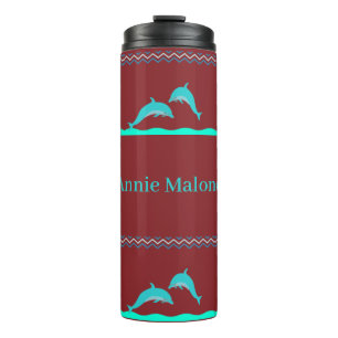 Dolphin Custom Water Thermal Tumbler