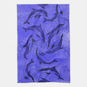 DOLPHIN DANCE Kitchen Towel
