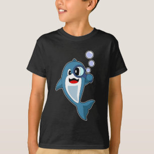 Dolphin Detective Magnifying glass T-Shirt